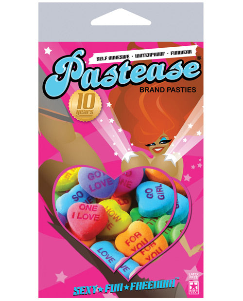 Pastease Valentines Hearts O-S