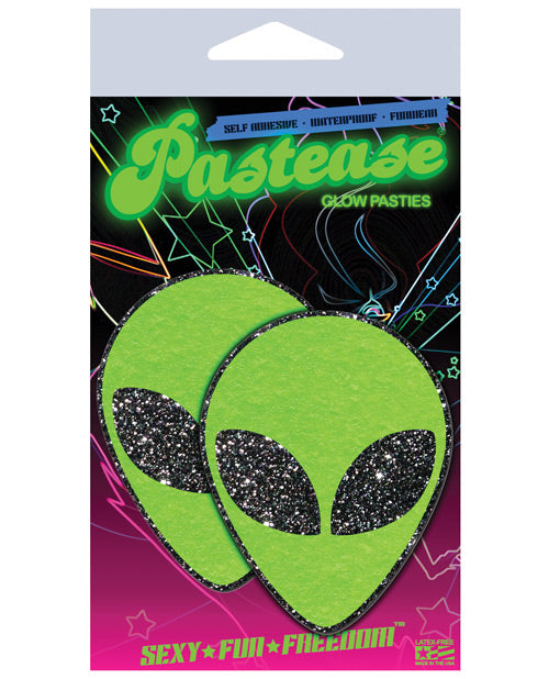 Pastease Green Glitter Alien O-S