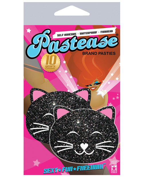 Pastease Black Glitter Black Cat O-S