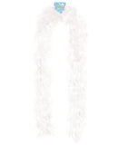 Lightweight Feather Boa - White