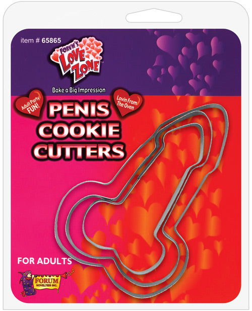 Penis Cookie Cutters - Pack of 3