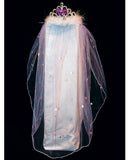 Bachelorette Flashing Tiara w-Veil