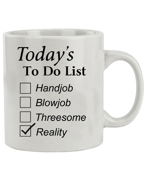 Attitude Mug Today's to do List