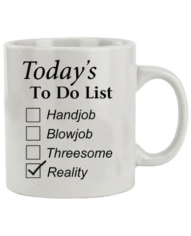 Attitude Mug Today's to do List