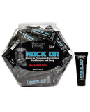 Rock On Ejaculation Control for Men - .05 oz Tube Bowl of 36