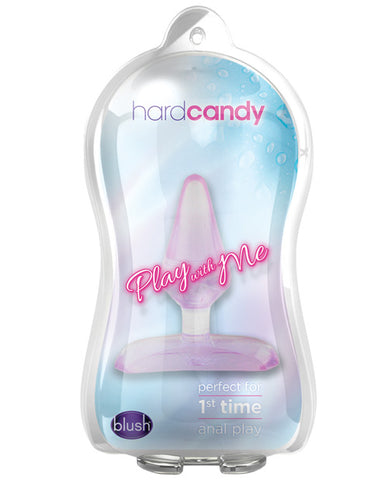 Blush Play With Me Hard Candy Anal Toy - Purple