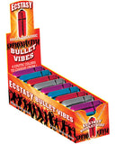Ecstasy Color Bullet Vibes - Display of 36