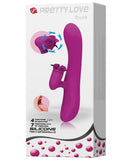 Pretty Love Buck Spinning Propeller Rabbit - 11 Function Fuchsia