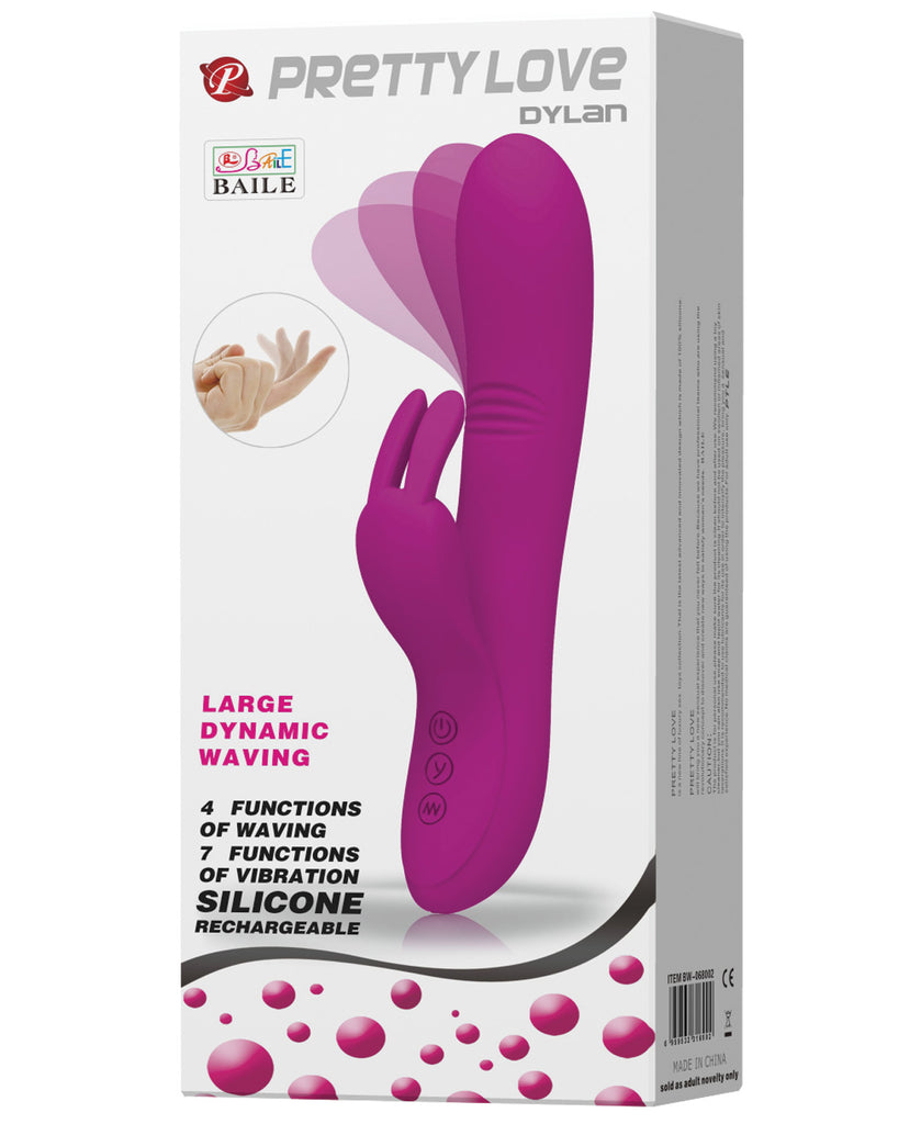 Pretty Love Dylan Bunny Ears Come Hither Rabbit - 11 Function Fuchsia