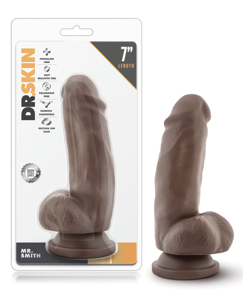 Blush Dr. Skin Mr. Skin 6" Dildo w-Suction Cup - Mr. Smith