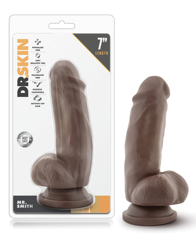 Blush Dr. Skin Mr. Skin 6" Dildo w-Suction Cup - Mr. Smith