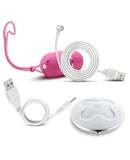 Blush Exposed Darcy Wireless Egg - Raspberry