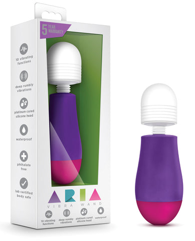 Blush Aria Vibra Wand - Plum
