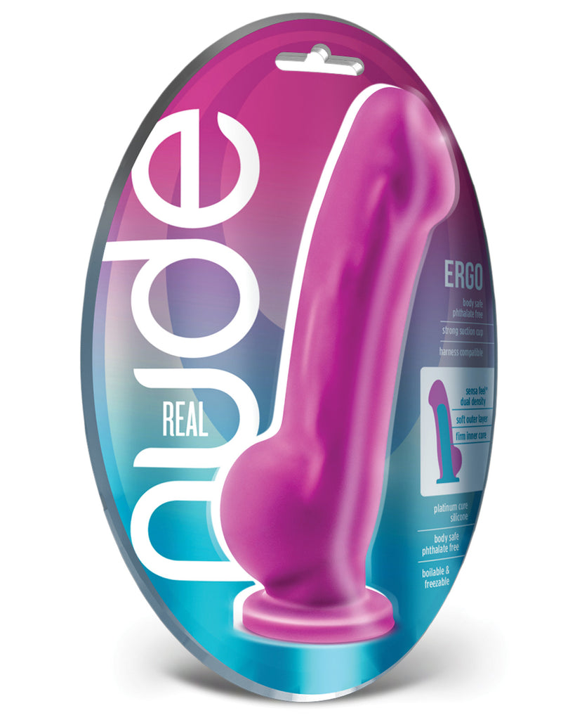 Blush Real Nude Dildo - Violet
