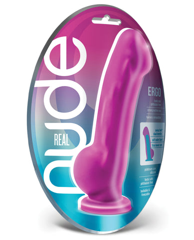 Blush Real Nude Dildo - Violet