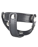 Blue Line C&B T-Style Cock Ring w-Ball Divider