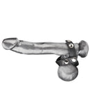Blue Line C&B T-Style Cock Ring w-Ball Divider