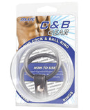Blue Line C&B Dual Cock & Ball Ring