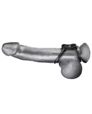 Blue Line C&B Dual Cock & Ball Ring