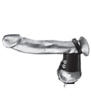 Blue Line C&B Cock Ring w-2" Ball Stretcher & Optional Weight Ring