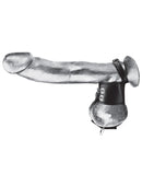 Blue Line C&B Cock Ring w-1.5" Ball Stretcher & Optional Weight Ring