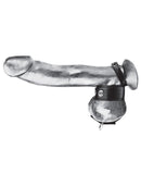 Blue Line C&B Cock Ring w-1" Ball Stretcher & Optional Weight Ring