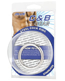 Blue Line C&B 1.5" Steel Cock Ring