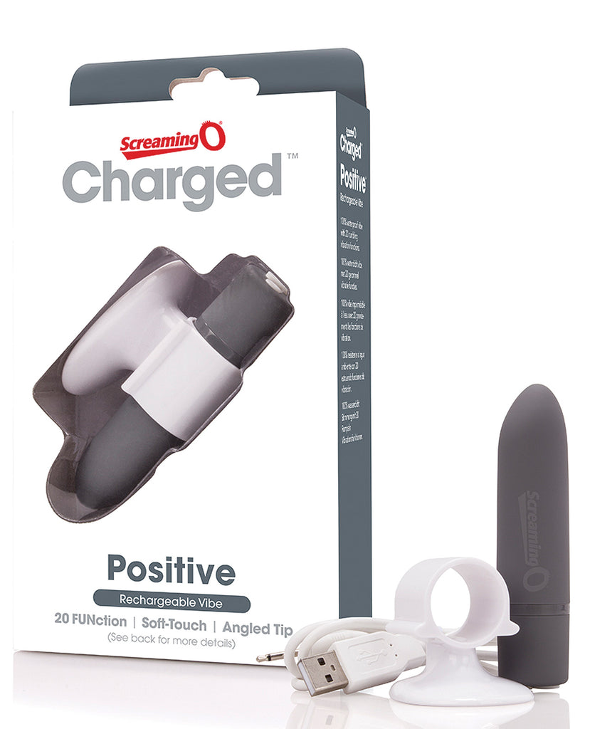 Screaming O Charged Positive Vibe - Grey