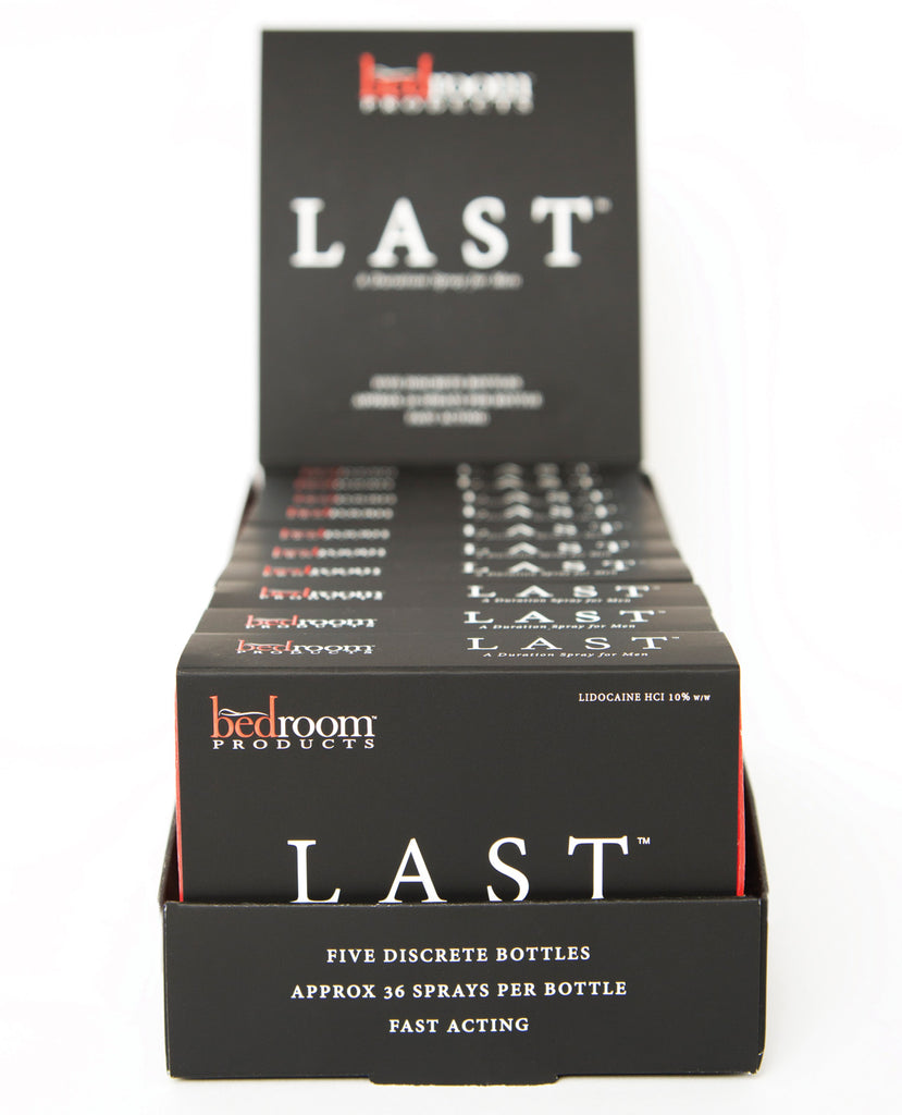 Last Duration Spray Display - 2 ml Bottle Box of 5 Display of 10