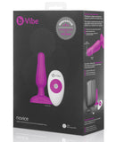 b-Vibe Remote Novice Plug - Fuchsia