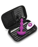 b-Vibe Remote Triplet Anal Beads - Fuchsia