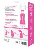 Bodywand Rechargeable Mini Massager w-Attch. - Pink