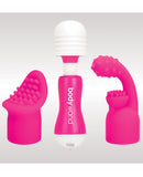 Bodywand Rechargeable Mini Massager w-Attch. - Pink