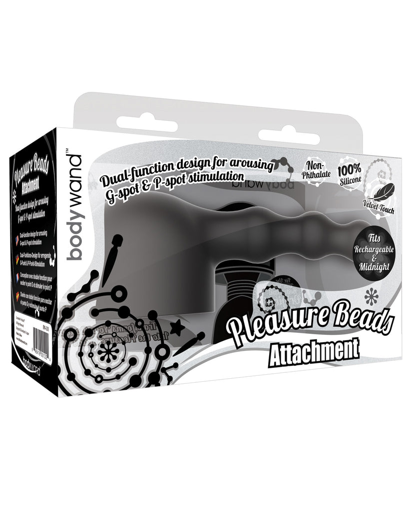 XGen Bodywand Pleasure Beads Attch. - Small Black