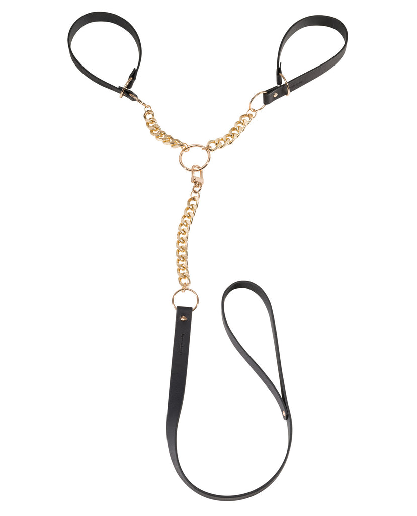 Bijoux Indiscrets Maze T Restraints - Black