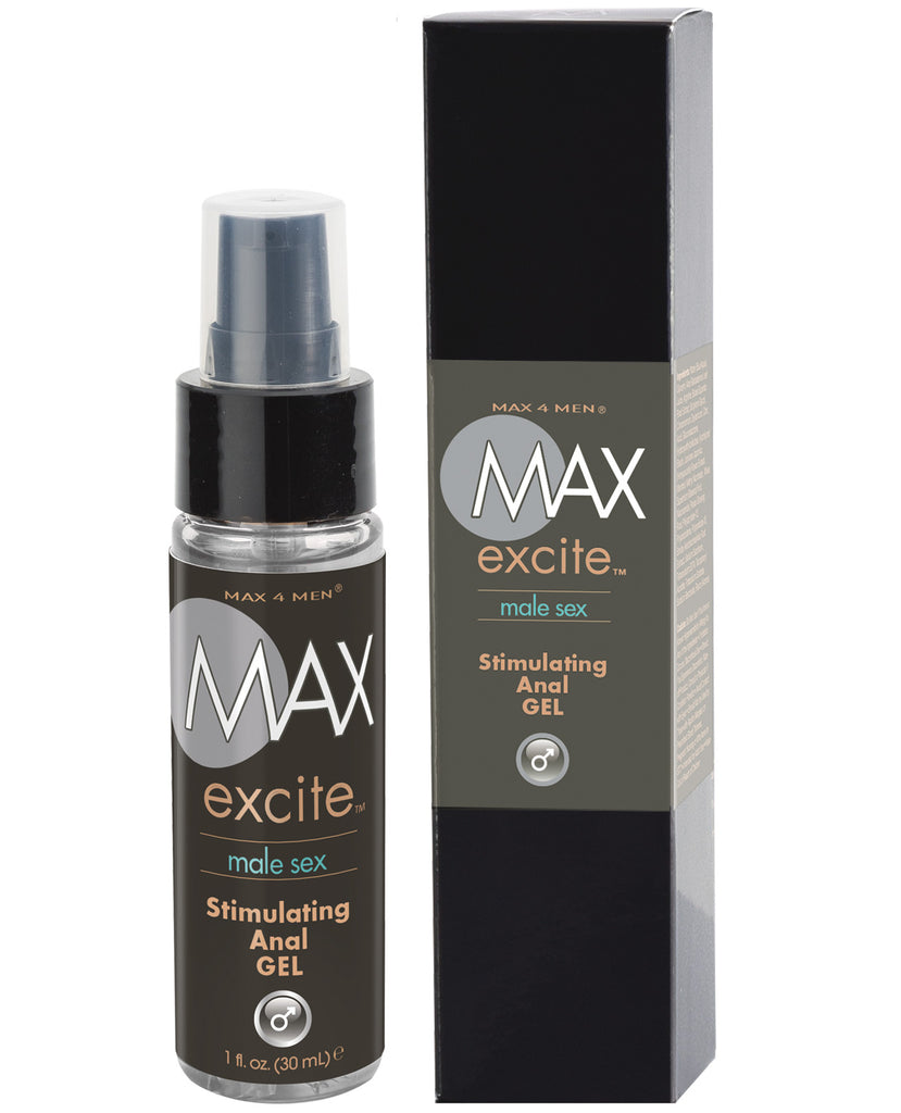 Max Excite Stimulating Anal Gel - 1 oz Unscented