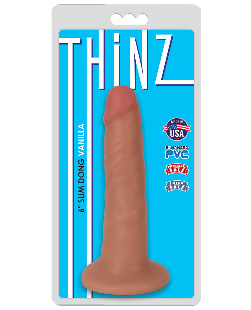 Curve Novelties Thinz 6" Slim Dong - Vanilla