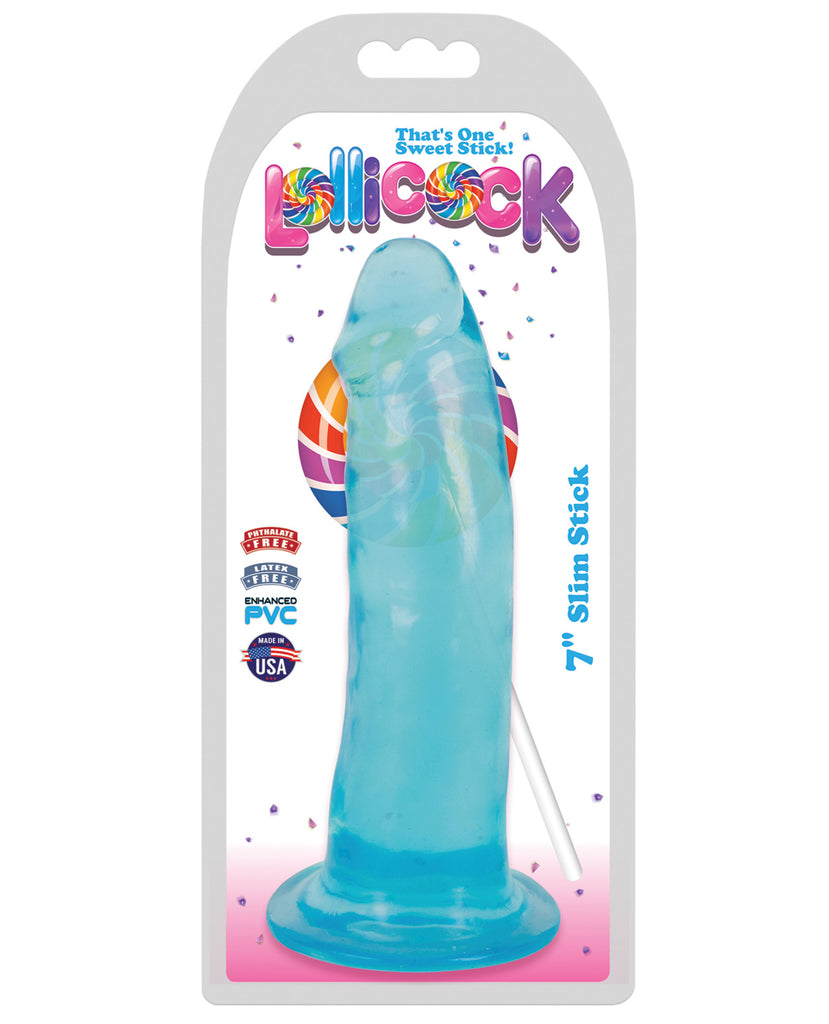 Curve Novelties Lollicock 7" Slim Stick - Berry Ice