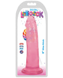 Curve Novelties Lollicock 8" Slim Stick - Cherry Ice