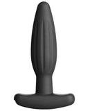 ElectraStim Silicone Noir Rocker Butt Plug - Small