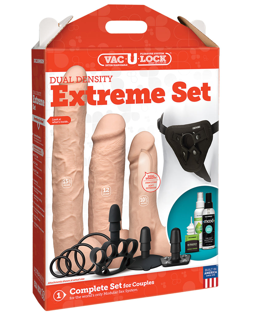 Vac-U-Lock Dual Density Extreme Set - Vanilla