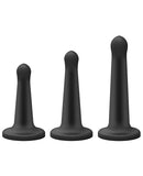 Vac-U-Lock Silicone Pegging Set - Black