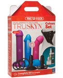 Vac-U-Lock Dual Density Silicone Truskyn Set - Asst. Colors