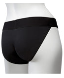 Vac-U-Lock Panty Harness w-Plug Full Back L-XL - Black