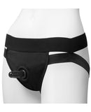 Vac-U-Lock Panty Harness w-Plug Dual Strap L-XL - Black