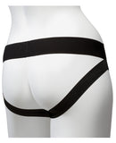 Vac-U-Lock Panty Harness w-Plug Dual Strap L-XL - Black