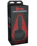 Kink Silicone Wand Vac-U-Lock Attch. - Black