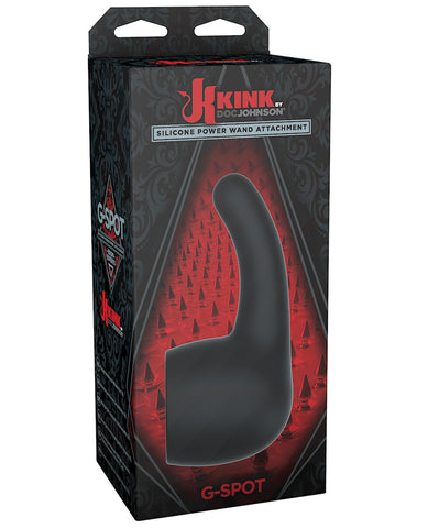 Kink Silicone Wand G-Spot Attch. - Black