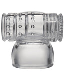 Kink Wand Cock Stroker Attach. - Clear