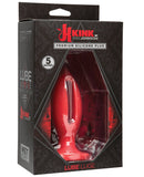 Kink Wet Works 5" Silicone Lube Luge Plug - Red